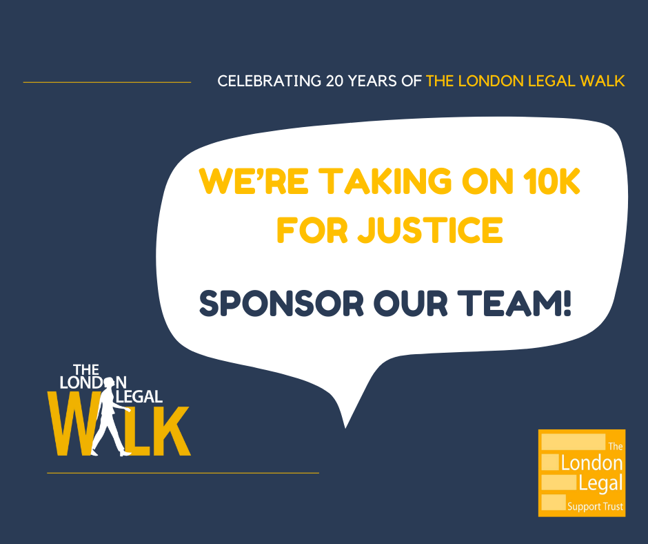 London Legal Walk sponsor