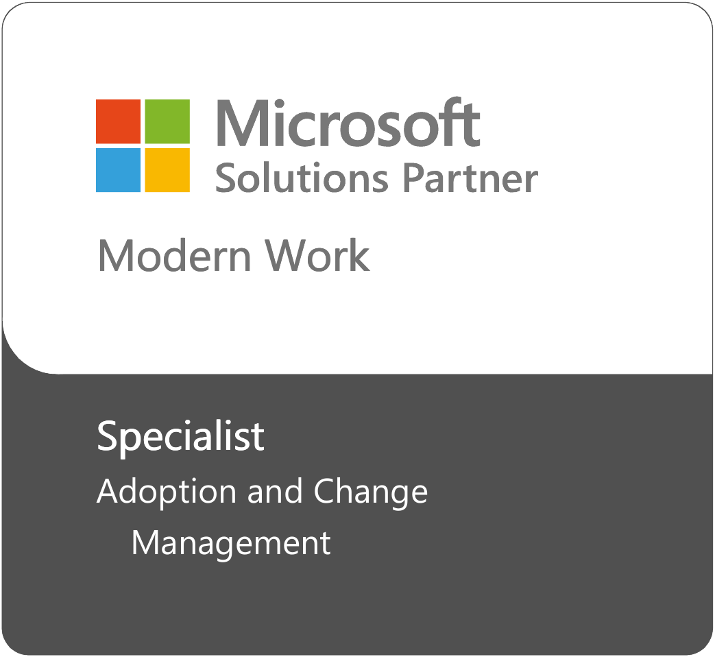 Advanced Specialisation in Microsoft Adoption and Change Management badge