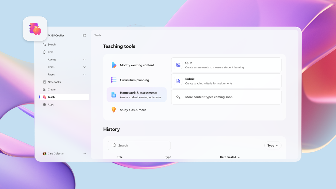 Microsoft Copilot Teaching tools